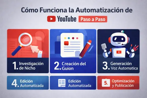 Proceso completo para automatizar canal de YouTube