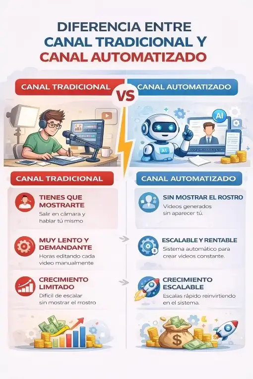 Diferencias a tener en cuenta a la hora de automatizar un canal