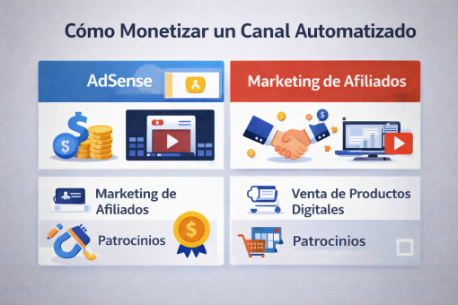 Monetización de canal YouTube automatizado