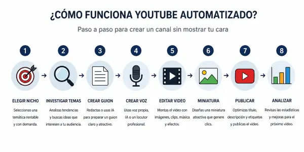 Funcionamiento de Youtube automatizado