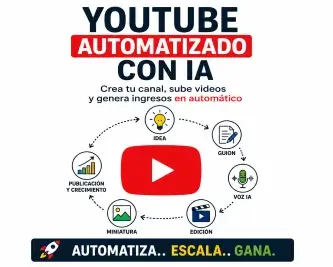 Portada de un canal automatizado con IA