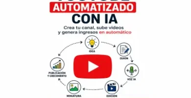 Portada de un canal automatizado con IA