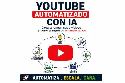 Portada de un canal automatizado con IA