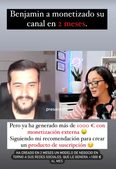 Testimonios del curso MonetizaTube